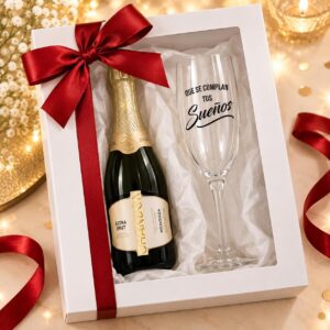 Set champagne listo para regalar