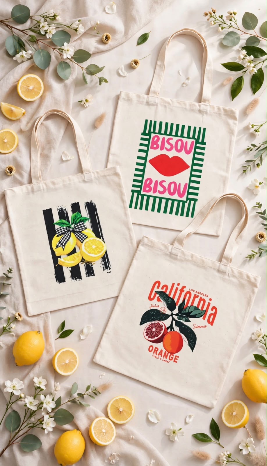 Tote bags Aesthetic (ver descuento x cantidad) - Imagen 3