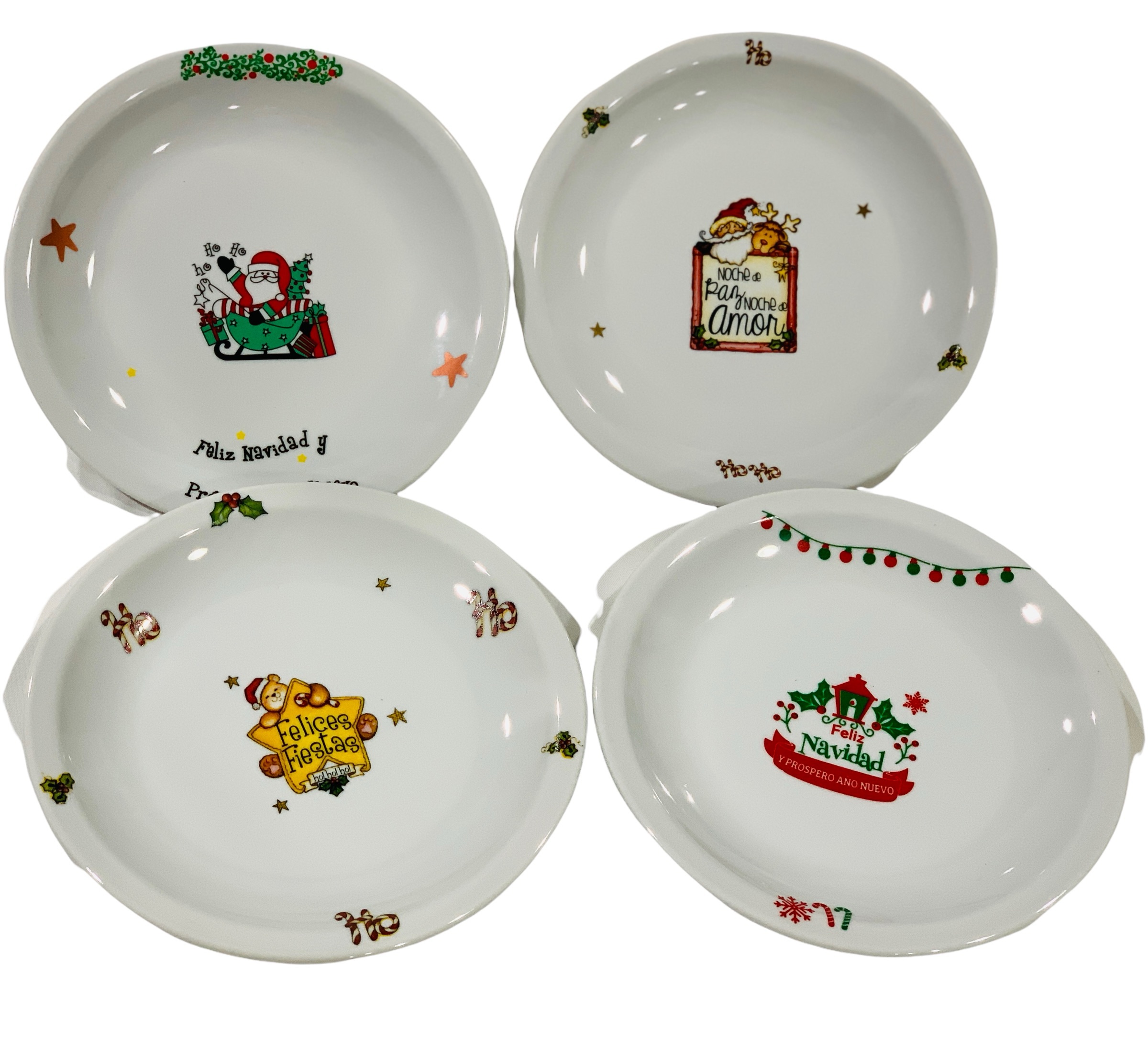 Plato PORCELANA Pan Dulce o Cena ( 25 cm) - Imagen 2